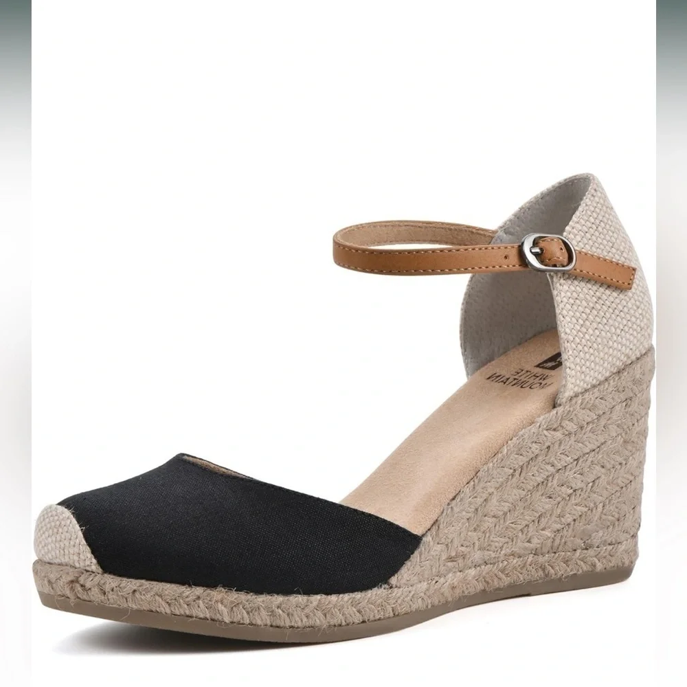WHITE MOUNTAIN Women's Mamba Espadrille Wedge Sandal